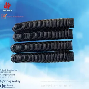 Fireproof and Flame-retardant Flange-connected Telescopic Dust Cover thumbnail-2