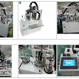 AB Polyurethane Epoxy Silixone Metering Mixing Dispensing Machine With Hand Gun thumbnail-3