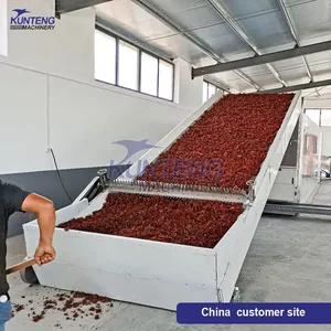 Huge Capacity Chilli Mesh Belt Drying Machine Vegetables Dryer Equipment Continuous EPC thumbnail-2