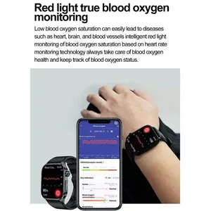 ET580 Health Monitoring ECG Smart Watch Fitness Tracker Waterproof Heart Rate Monitor Amoled Screen Smartwatch thumbnail-2