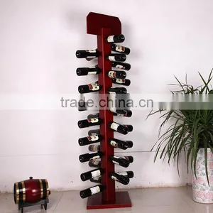 Wooden Wine Display Rack for Promotion,wine Racks With Glass Holders thumbnail-1