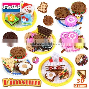 Craft and Creative Toys 6000pcs 3D Ironing Beads Fuse Perler Beads 5mm thumbnail-1