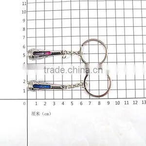 Cheap Keychains in Bulk Microphone Promotional Keychains thumbnail-5