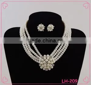 2015 Fashion Freshwater Pearl Necklace Jewelry Set Quality Choice thumbnail-1