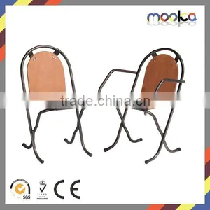 Stacking Chair/ A Bye Stacking Chair/Metal Stacking Chair/Vintage Stacking Chair thumbnail-1