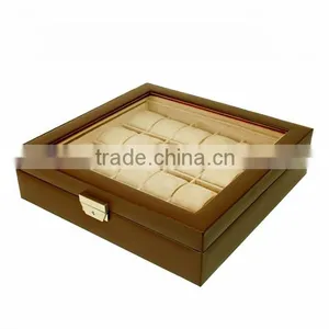 Wholesale China OEM Supply Wooden Multiple Watch Big Jewelry Box W1196 thumbnail-1