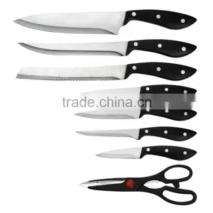 POM HANDLE (2CR13)12PCS KITCHEN KNIFE SET thumbnail-2