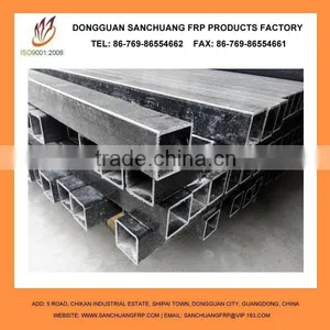Pultrusion Fiber Glass FRP Square Tube Fiberglass Tubing thumbnail-1