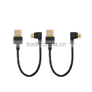 Data Transfer Mini 5pin Charging Power USB Cable With Angle thumbnail-1