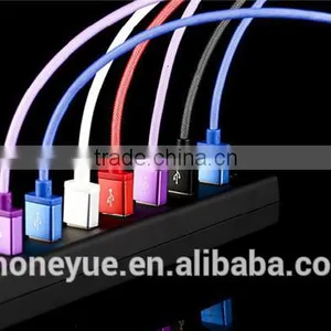 Fishing Net Bulk Nylon Braided Usb Charger Cable for Iphone 5 thumbnail-3