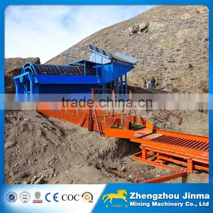 Gold Wahing Trommel Screen With Sluice Box thumbnail-4