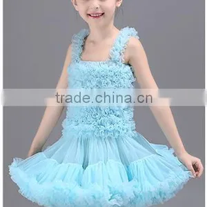 Fluffy Baby Evening Petti Dress, Sugar Plum Fairypink Pettskirts for Toddler Girls,Boutique Children Long Skirts thumbnail-6