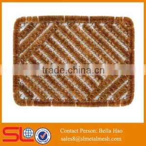 Dust Cleaning Waterproof Anti-slip Door Mat Coir and Steel Door Mat thumbnail-3