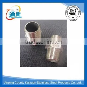 Casting Stainless Steel Npt Threaded Hexagon Nipple 150lbs thumbnail-3