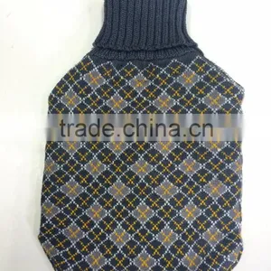 2015 New Design Customized Embroidery Knitted Hot Water Bottle Cover thumbnail-1
