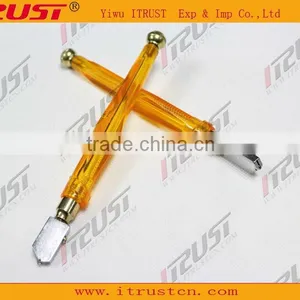 Glass Cutter With Tungsten Carbide Scribing Wheel Tip thumbnail-1