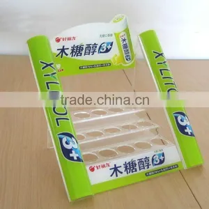 3 Tiers Chewing Gum Display Shelf 3 Tiers Acrylic Display Stand thumbnail-1