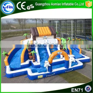 Giant Sea House Inflatable Water Splash Park for Sale thumbnail-1