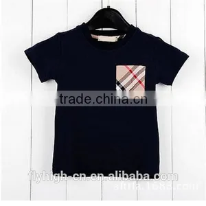 Popular Short Sleeve Custom 100% Cotton Kids t Shirt thumbnail-1