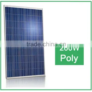 High Quality 260w Poly Solar Panel for Solar Power System , for Off-grid Solar System, for Home Use thumbnail-1