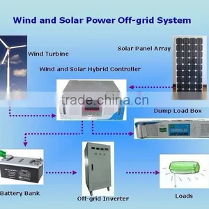 Good Quality 5KW Wind and Solar Hybrid System/hybrid Solar Wind Power Generator thumbnail-3