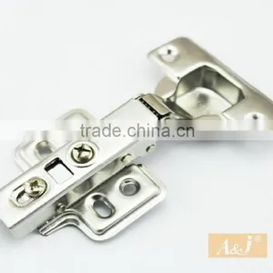 35mm Cup 1.2mm Thick Invisible Cabinet Funiture Hydraulic Cylinder Soft Close Hinge thumbnail-1