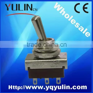 Best Quality 6Pins Solder Terminal 15Amp 250Vac ON-OFF Waterproof Toggle Switch thumbnail-1