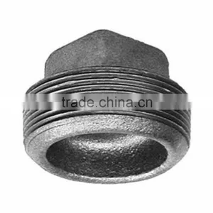 3/8 " Threaded NPT Square Head Plug and Bushing Fitting thumbnail-5