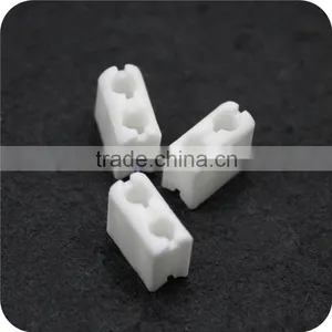 High Temperature Resistance 1-8 Holes Insulating C220 Steatite Ceramic Insulator for Heating Circle thumbnail-3