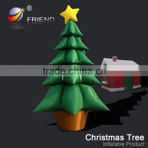 New Year 2016 Wholesale Inflatable Christmas Trees White 7ft thumbnail-5