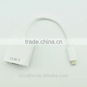 High Performance White Usb 3.1 Type c Hub With Usb Male to Hdmi Female Adapter thumbnail-5
