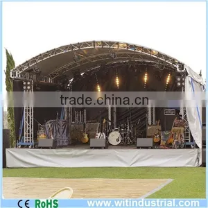 8x6m Arched Roof Outdoor Stage Structure thumbnail-1