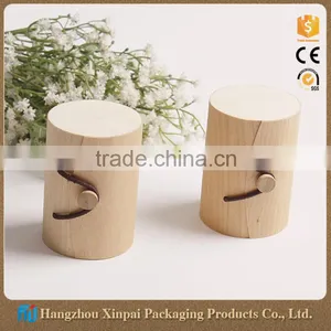 Finished Lightweight Round Wood Box thumbnail-1