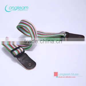 Leather Guitar&ukulele Strap With Cotton Tape,high Quality Belt for Wholesale,Rainbow Series thumbnail-4