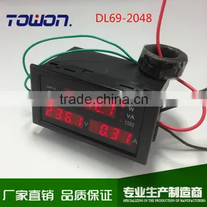 Multi-functional LED Display Panel Meter Voltmeter Ammeter With Active and Reactive Power and Power Factor 80-300V 0-100A thumbnail-3