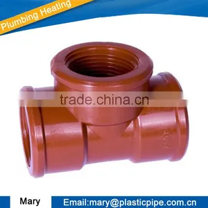 PPH Fitting Tee for Plumbing thumbnail-1