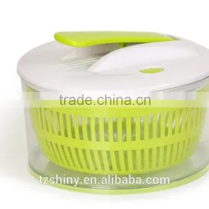2016 Hot Selling in Europe Multi-function Plastic Collapsible Salad Spinner With Mandoline Slicer Plastic Salad Mixer thumbnail-1