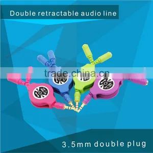 Newest Arrival Portable Female to Male Audio Line for Car thumbnail-3