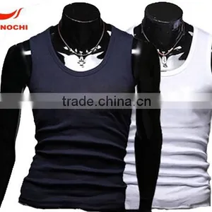 Mens 100 % Polyester Dri Fit Running Sports Singlet thumbnail-1