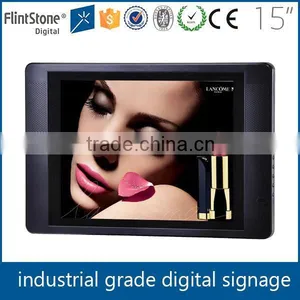 FlintStone 15 Inch Advertising Display With CF Card, Digital ad Player Screen, Industrial ad Player for Promotion thumbnail-2