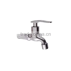 New Products Cold Water Faucet Garden Faucet Water Bibcock Outdoor Chrome Wall Mounted Water Taps thumbnail-1
