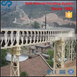 Trade Assurance Pipe Conveyor,pipe Conveyor Rollers Long Working Life thumbnail-2