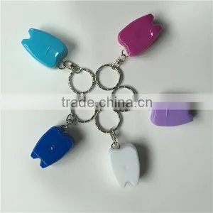 DF003 15Meters Polyester Teeth Shape Dental Floss Wholesale thumbnail-1