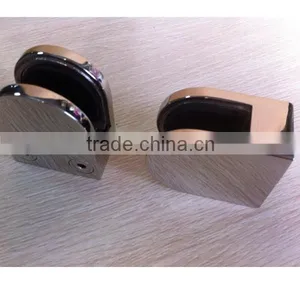 Casting 1/2"stainless Steel 316 Glass Clamp Flat Base thumbnail-6