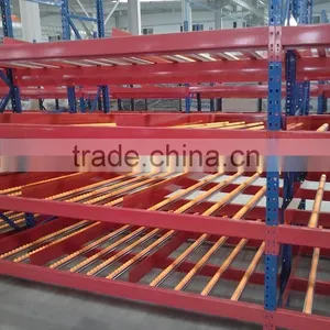 Industrial Carton Flow Gravity Rolling Racking System thumbnail-1