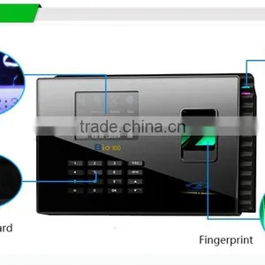 Multi Function Transaction Capacity 80,000 Manufacturer For Biometric Readers Finger And Punch Card Clock (Hf-Bio100) thumbnail-5