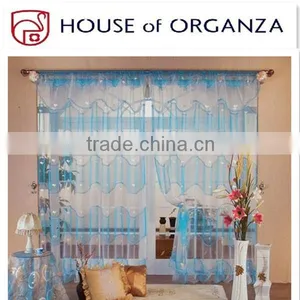 The Latest Transparent Snow Organza Curtain thumbnail-1