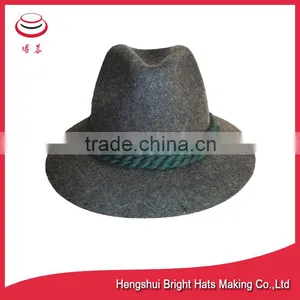 Men's Wool Felt Hat Fedora thumbnail-1