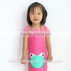 Girl Apron Kids Painting Apron thumbnail-1