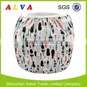2016 Newest Alva Washable One Size Swimming Diapers for Baby Swim Pants Quality Choice thumbnail-2